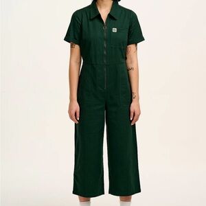 Lucy & Yak Green Ragan Jumpsuit